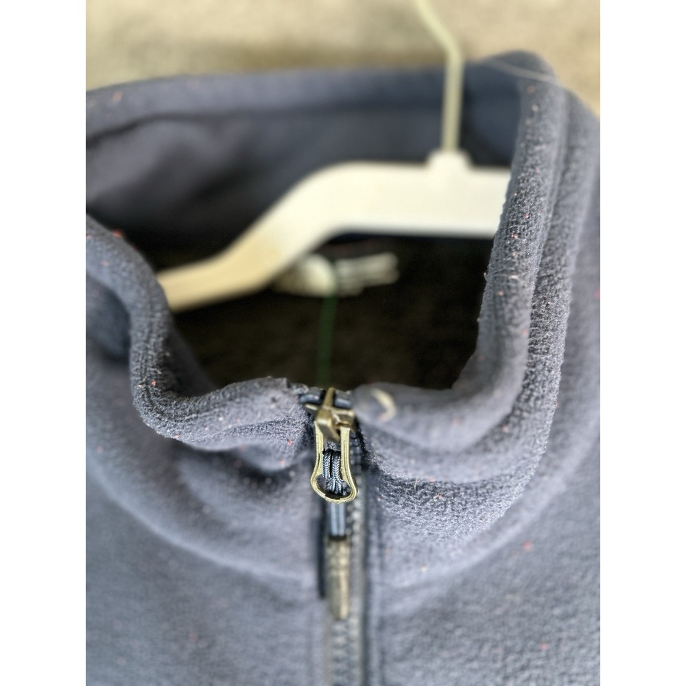 The North Face Men's Full Zip Fleece‎ Jacket Blue •medium - Picture 2 of 8